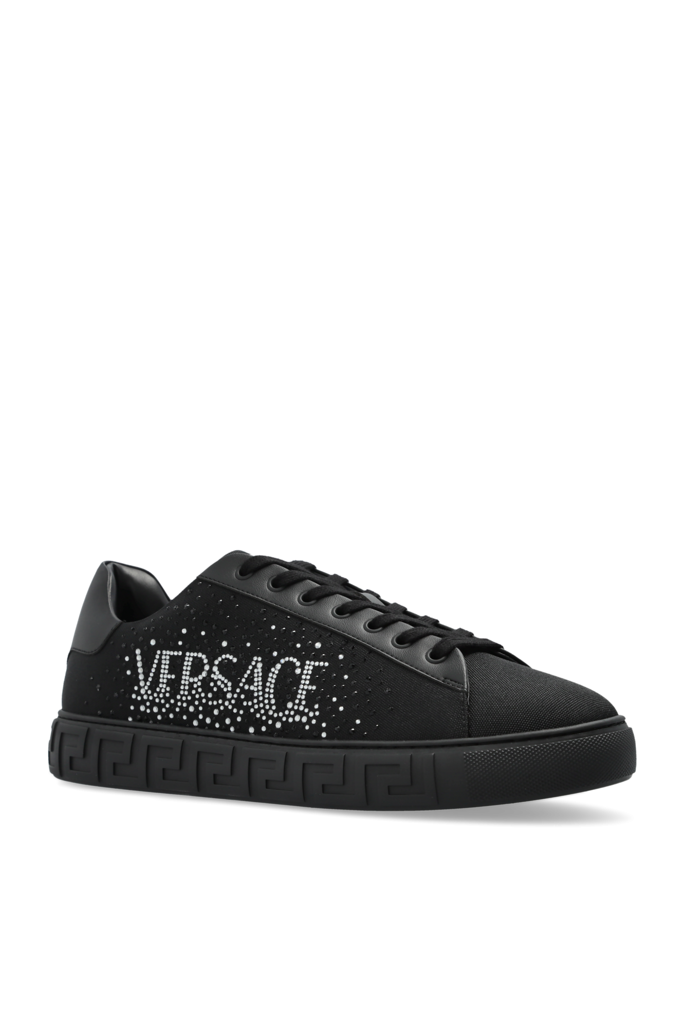 【関税＆送料込み】Versace Free Bio Sneakers Versace Logo Sneakers | White | FARFETCH